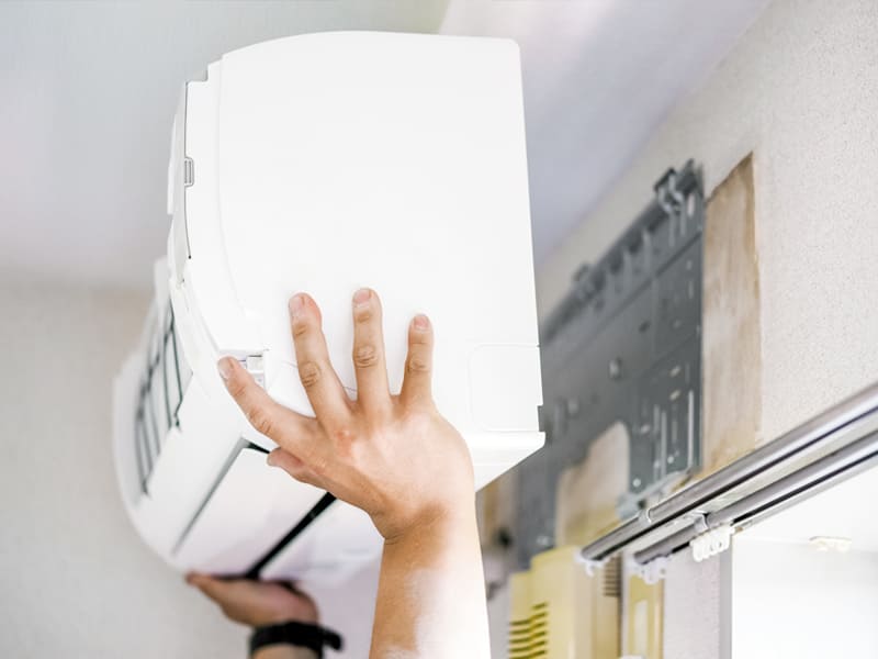 エアコン移設、入れ替え工事イメージ